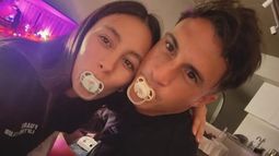 CHUPETES. Augusto Lotti y su novia Juli anunciaron la noticia en redes. CHUPETES. Augusto Lotti y su novia Juli anunciaron la noticia en redes.