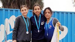 PODIO. Micaela Luna exhibe su medalla de bronce en el Challenger Nacional. PODIO. Micaela Luna exhibe su medalla de bronce en el Challenger Nacional.