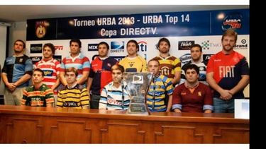 Los aspirantes. Todos los capitanes de los equipos que irán por el Top 14..