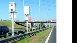 LISTOS. Los radares están en el kilómetro 43,500 de la autopista..