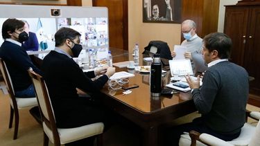 PREVIA. Achával participó ayer del encuentro de intendentes con Kicillof. .