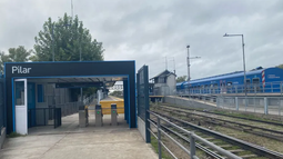 DESIERTO. La estación del San Martín solo recibió personal de seguridad.