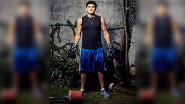YAMIL ENTRENÓ EN SU CASA. “Me puso más fuerte”, dijo..