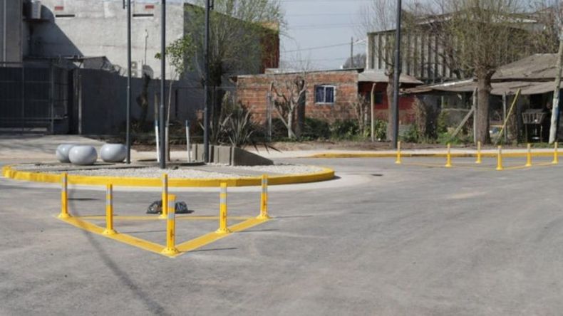 CAMBIO. Donde hay una rotonda, antes había un incipiente basural..