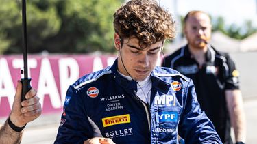 PREOCUPADO. Colapinto se fue resignado de Spa tras el abandono.