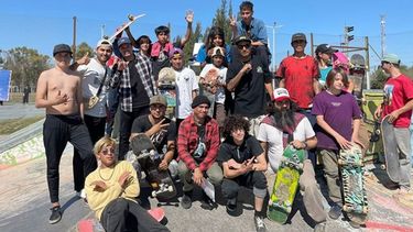 Los competidores en Derqui..