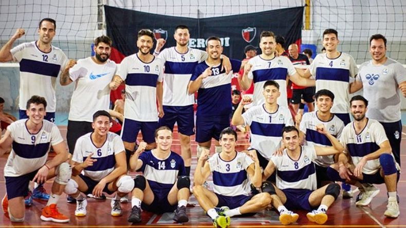 EQUIPO. Gimnasia se llevó el primer punto de la serie en Derqui..
