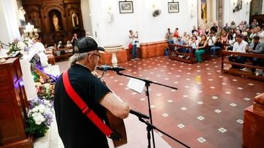 SOLO LE PIDO A DIOS. Gieco interpretó varios de sus clásicos en el homenaje.