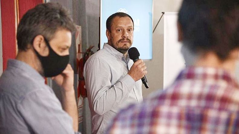 El titular del área de Cultura, Juan Manuel Morales..