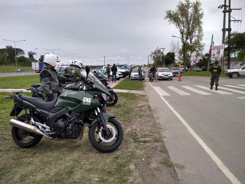 GENDARMERÍA. La víctima reclamó que haya más controles.