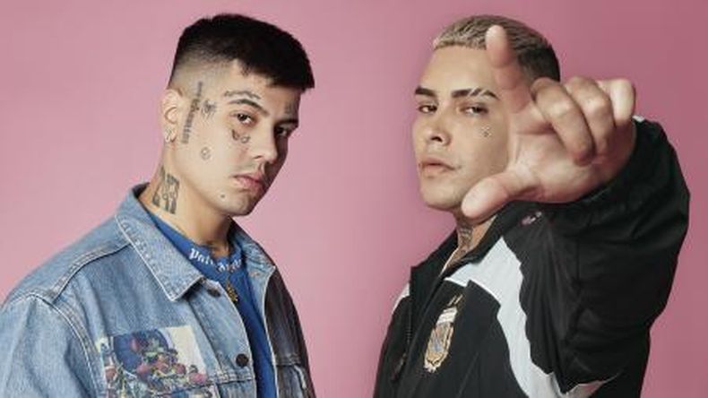 INVITADO DE LUJO. Duki hace una colaboración en el disco de Callejero Fino. &nbsp;