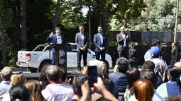 Kicillof inauguró el tramo de la ruta 26 que atraviesa el partido de Escobar.