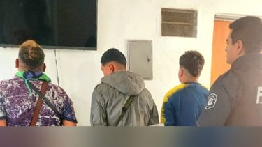En total fueron tres los detenidos por realizar disturbios en la vía pública.&nbsp;