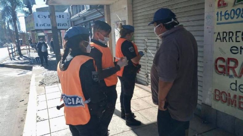 MÁS RIGOR. La policía acentuó los controles en las últimas horas..