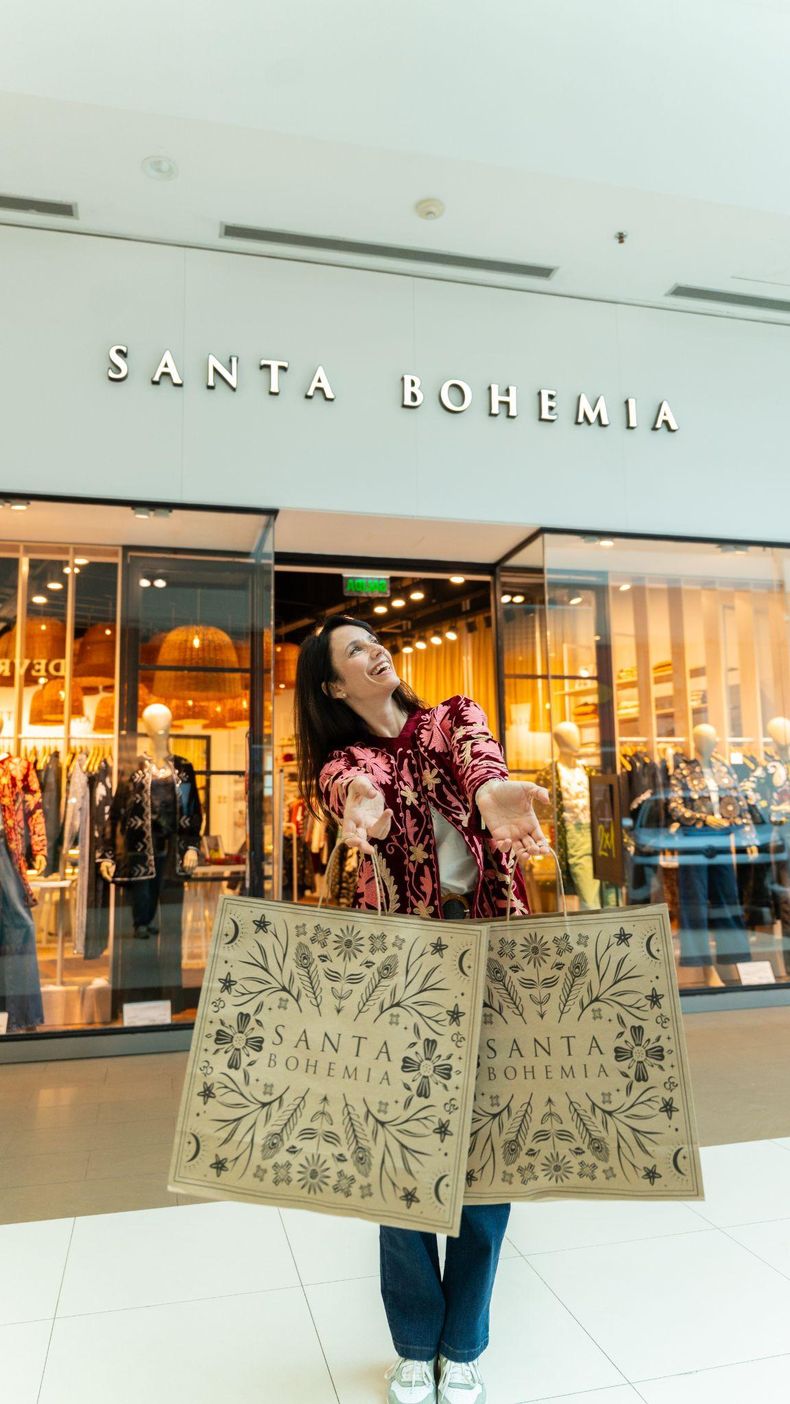 SANTA BOHEMIA. Uno de los locales de moda femenina que llegó al TOM.