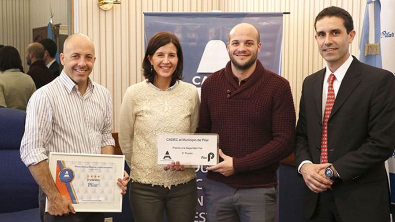 PREMIO. Pilar quedó tercero en la Provincia..