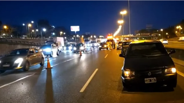 El accidente involucró a siete vehículos.&nbsp;