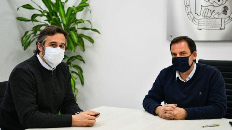 Intendentes de Pilar y Escobar realizaron acciones conjuntas..