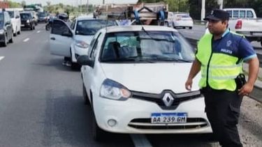 SIN HERIDOS: Los tres conductores resultaron ilesos.