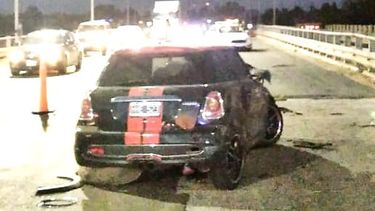 El accidente tuvo lugar en la intersección de las Rutas 6 y 8.