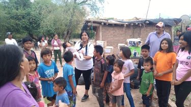 Los Enfermeros Solidarios de Pilar llevan gran cantidad de viajes al Impenetrable.