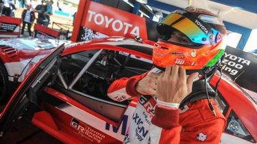 Rossi no quedó conforme con el rendimiento del Camry..