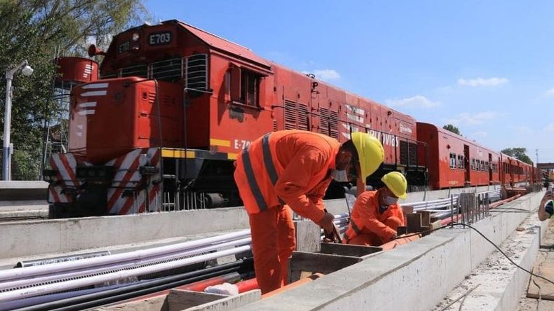 Los trabajos forman parte de un plan de renovación de 22 estaciones de Belgrano Norte..