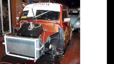 El Fiat de Cortés, en el taller..