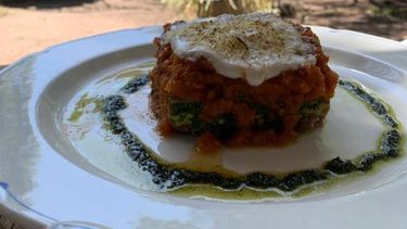 AL PLATO. La lasagna ahumada que se sirve en 1888.