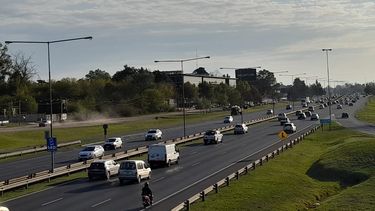 El accidente se produjo a la altura del Kilómetro 47 de la Panamericana. Foto archivo.&nbsp;