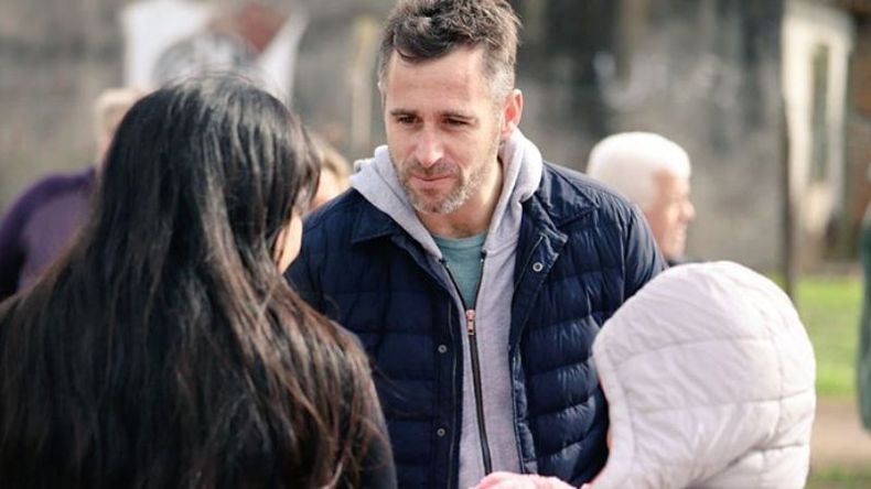 AGENDA. Achával volvió a apuntar a la seguridad como eje de la campaña..