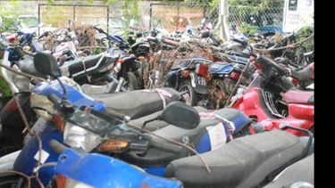 Los rodados secuestrados serán mudados a la ex Fábrica Militar..