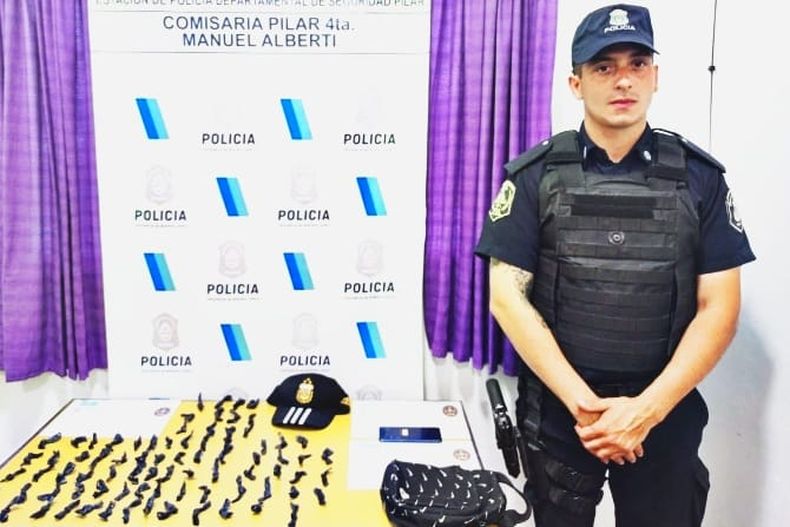 El vendedor de drogas transportaba 86 dosis de cocaína.&nbsp;