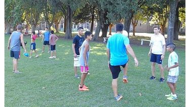 TRABAJOS. Los chicos volverán a las prácticas en febrero..