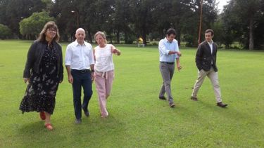 Ducoté, esta mañana en el Pellegrini..