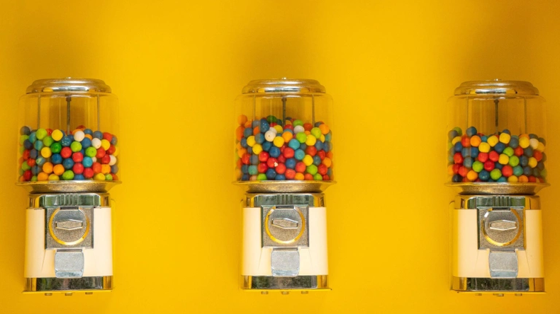 Máquinas de chicle. (Alamy Stock Photo).