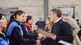 SEGURIDAD. Federico Achával acompañó a los nuevos agentes.