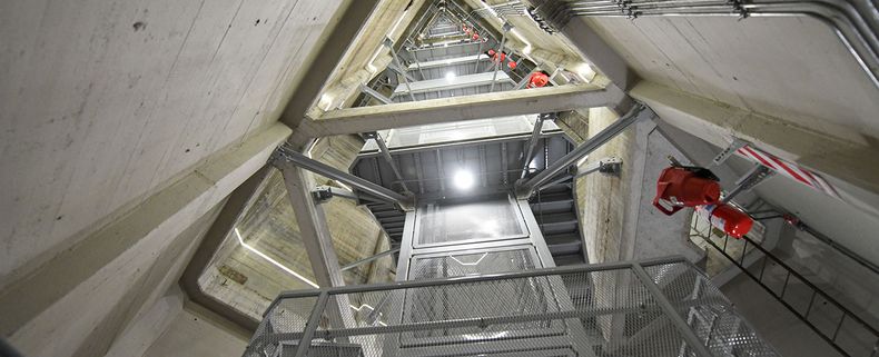 El ascensor fue especialmente diseñado. (turismo.buenosaires.gob.ar).