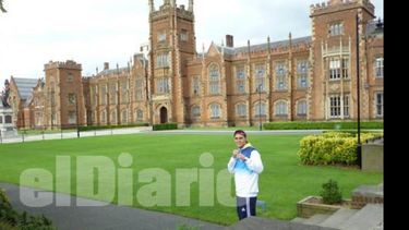 Yamil Peralta, en Irlanda, donde se pone a punto para los Juegos de Londres..