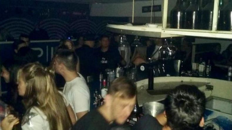 En Porto Klub había unas 60 personas..