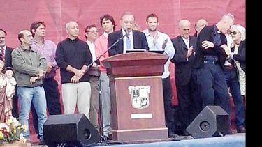 AGITADO. Antes de ir a Vélez, Zúcacro estuvo en las patronales en Zelaya..