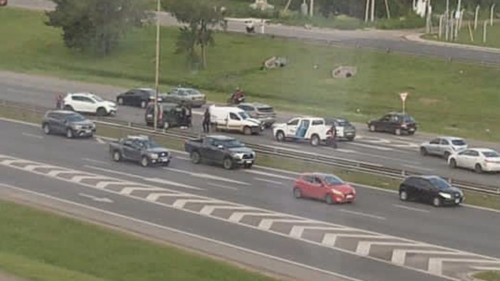 El accidente se produjo en el kilómetro 52 de Panamericana, sentido a CABA.