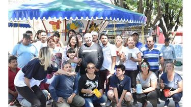 Los vecinos colaboraron con las mejoras..