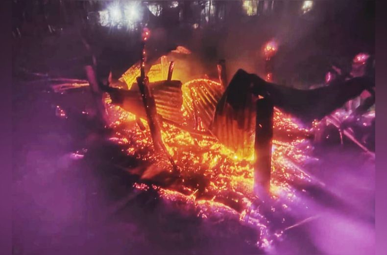 Se desconocen las causas que desataron el incendio.&nbsp;
