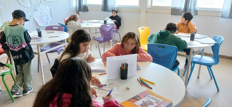 Chicos de la Fundación Cartoneros y sus Chicos participaron de las evaluaciones META, desarrolladas por la Universidad Austral.