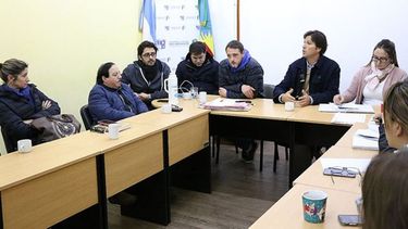 CABLES. Miembros de Scipa participaron de la última reunión de comisiones..
