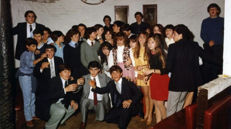 Fiesta de 15 de Ileana López, en 1983 (foto I. López, Pilar en el Recuerdo)..