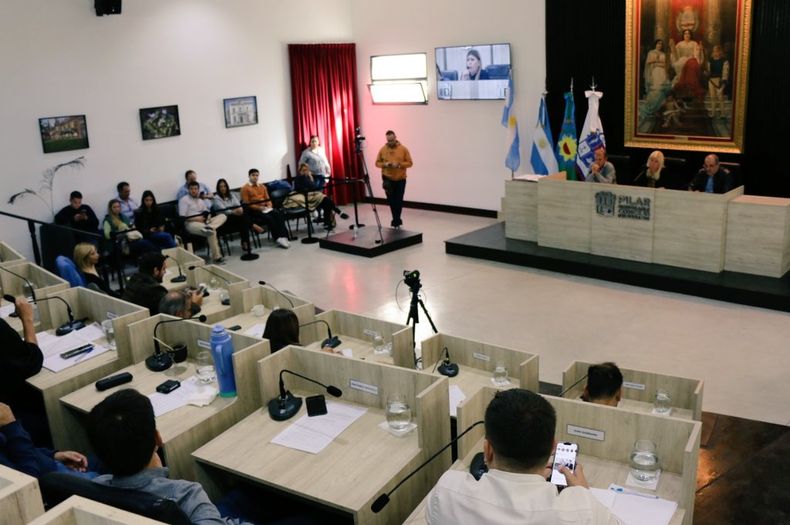 POR MAYORÍA. El proyecto se votó tras un largo debate en el recinto del Concejo Deliberante.&nbsp;