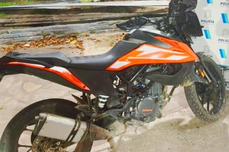 La moto en la que se desplazaba el sujeto había sido robada en el mes de julio.&nbsp;