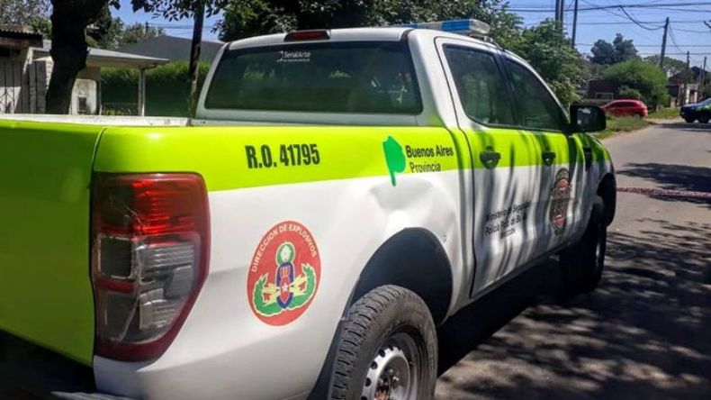 La policía detonó el artefacto. .
